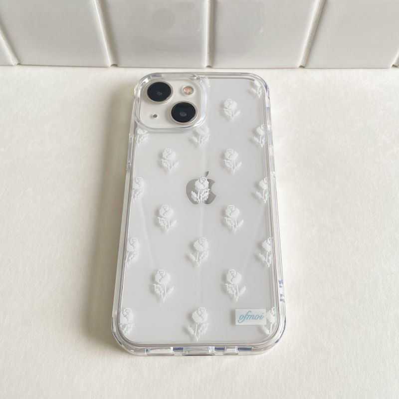 ofmoi（オブモイ）の「rose dew jellhard phone case（Smartphone Accessories）」