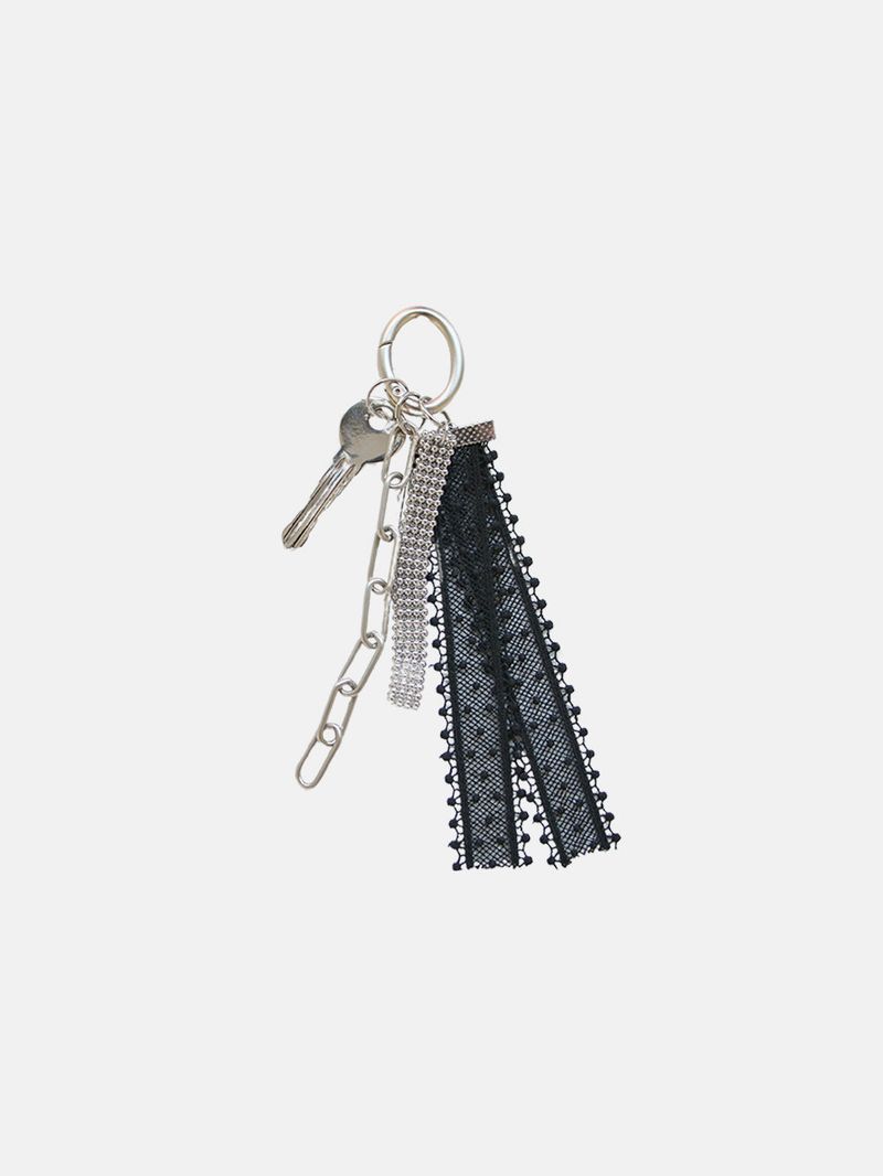 EIGHTMORE（エイトモアー）の「ブラックレースドレスバッグチャーム（トイ/キーホルダー）」