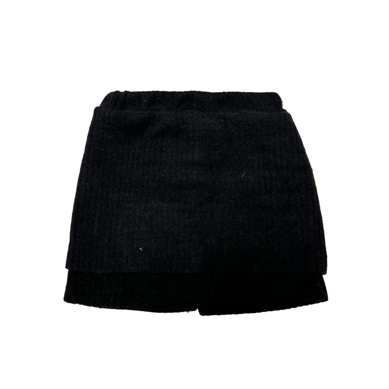 Knit skirt pants