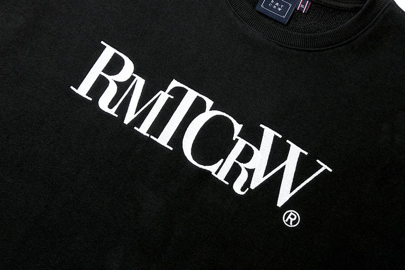 RECENT LOGO SWEAT SHIRT_BLACK