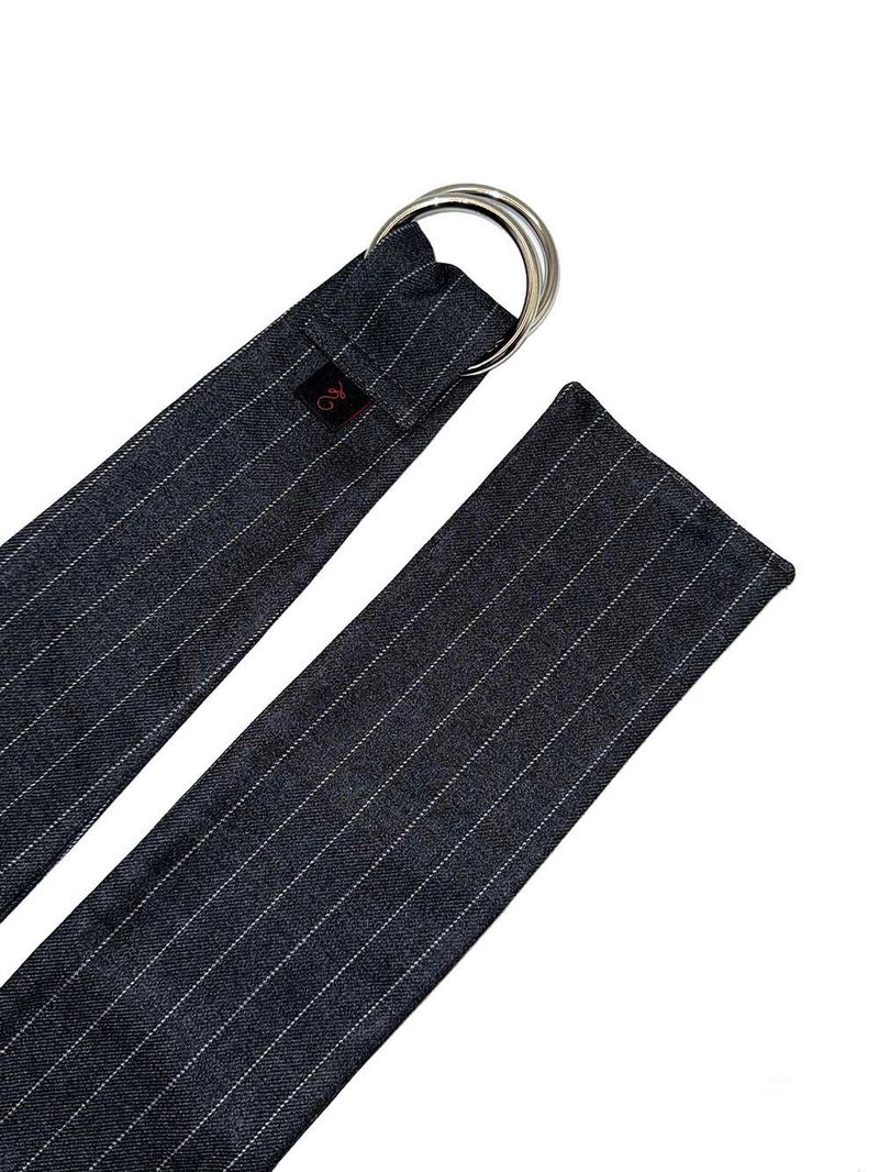 STRIPE BELT / CHARCOAL
