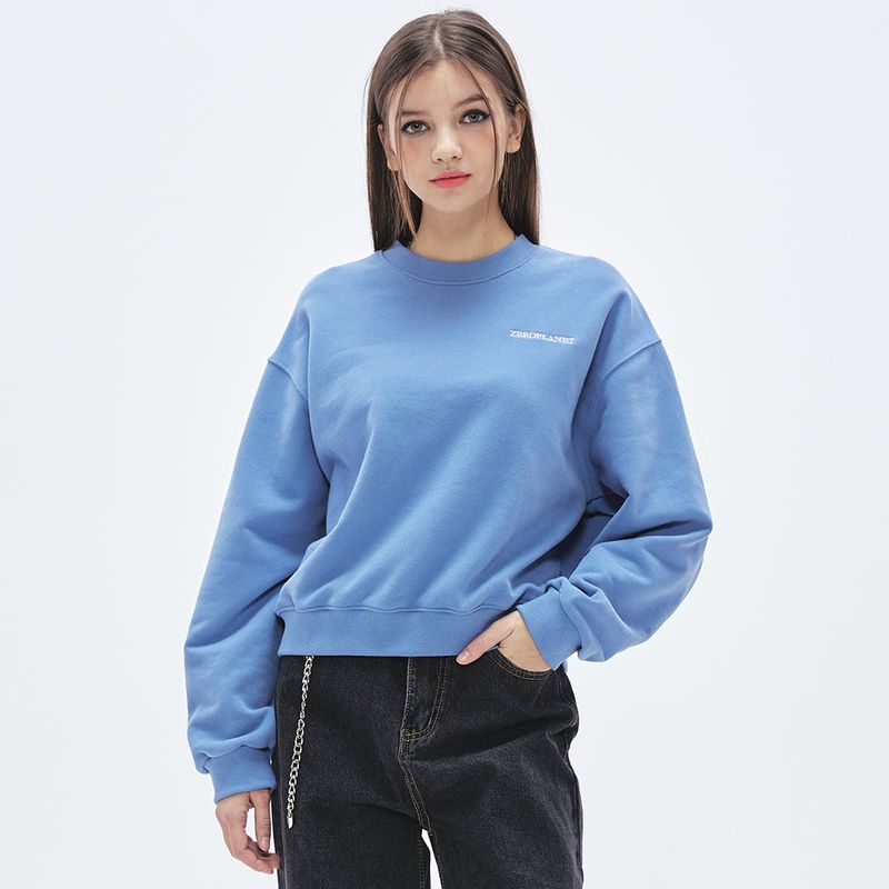 ZEROPLANET（ゼロプラネット）の「ニット333スウェット/Kitty 333 Sweatshirt [BLUE]（トップス）」