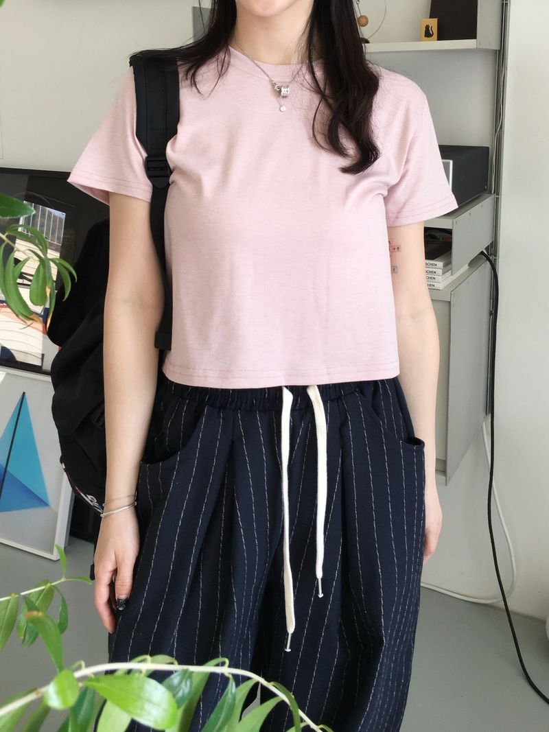 Daily Crop Short Sleeve (10c)