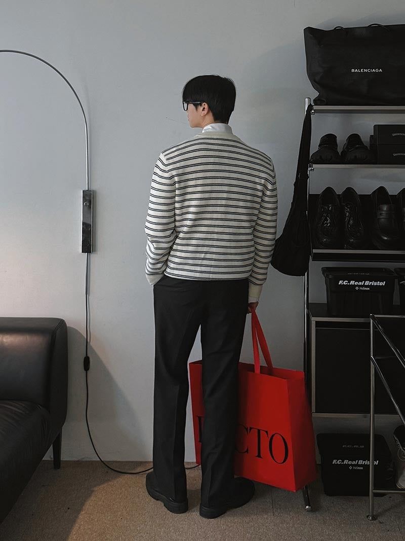 ASCLO Cozy Two Tuck Wide Slacks (4color)