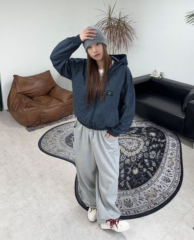 Verod Crop Check Jumper