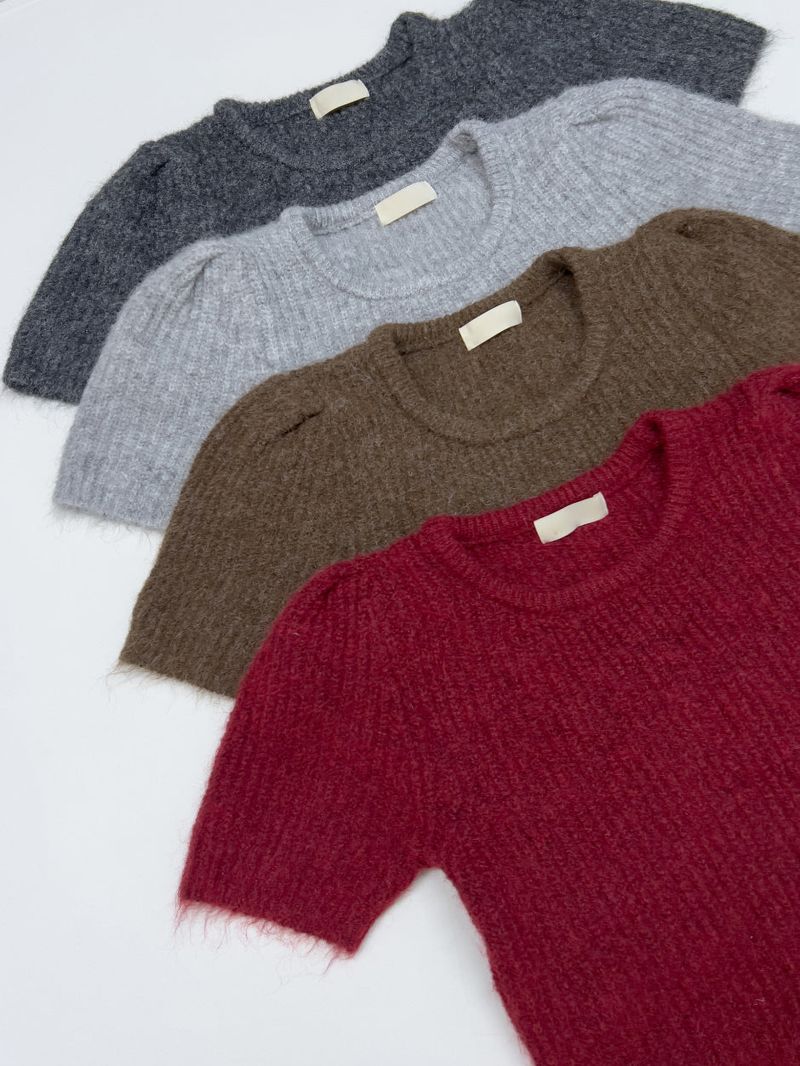 Puff Haji Short Sleeve Knit