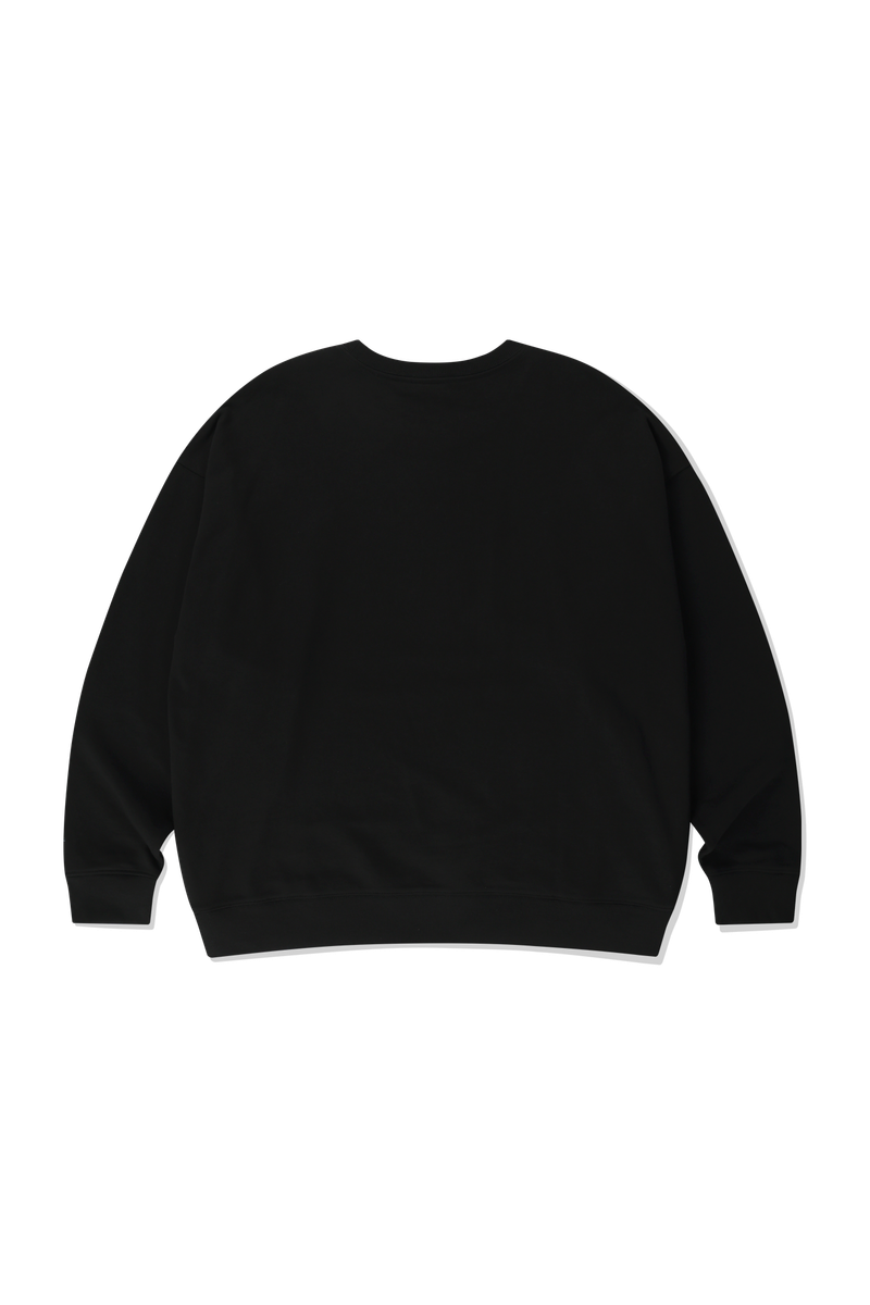 SILVER KEY-RING LOGO CREWNECK