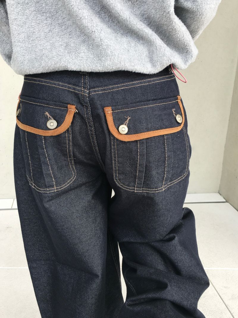 Repocket Non-Fade Balloon Denim (1c)