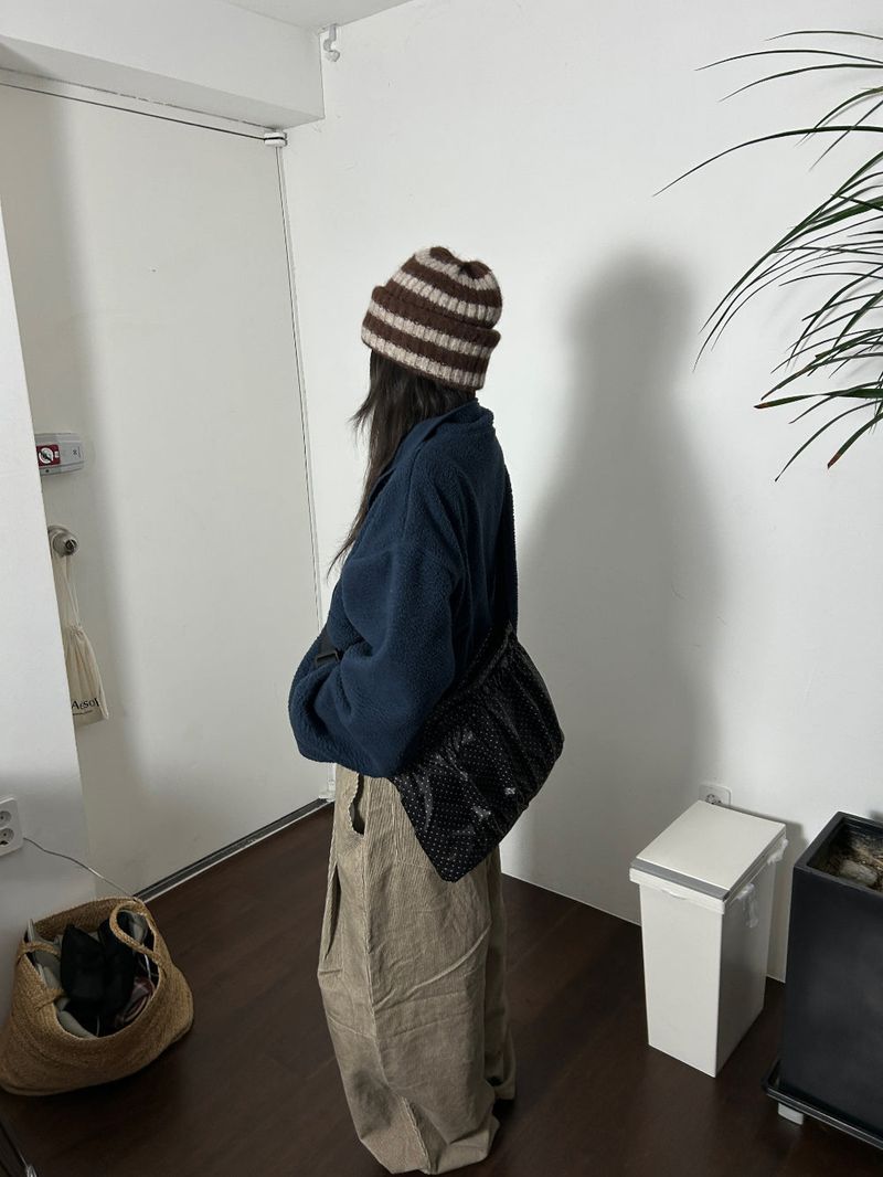 (2color) padding dot bag