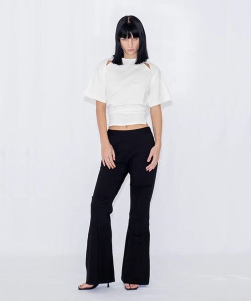 SWITCHING JERSEY PANTS
