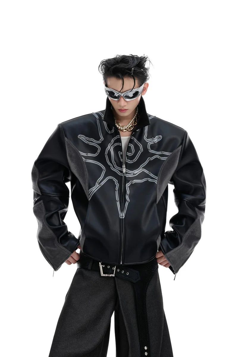 Argue Cultureの「Deconstructed Studded Jacket（Jackets/Outerwear）」
