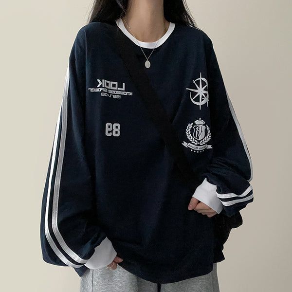 Dero Vintage Track Line Sweatshirt