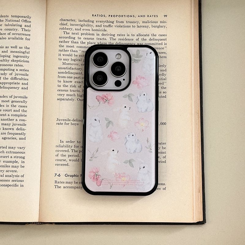[Mademoment] vintage bloom design iphone epoxy case