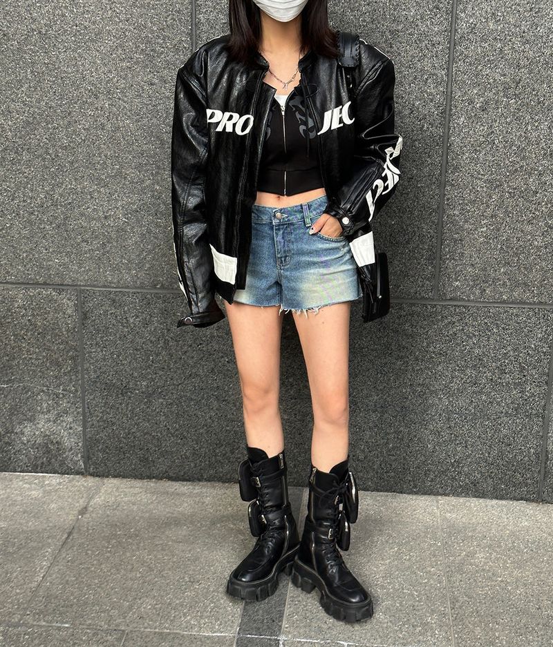 Delight-J（ディライトジェイ）の「Foucault Biker Rider Jacket（Jackets/Outerwear）」