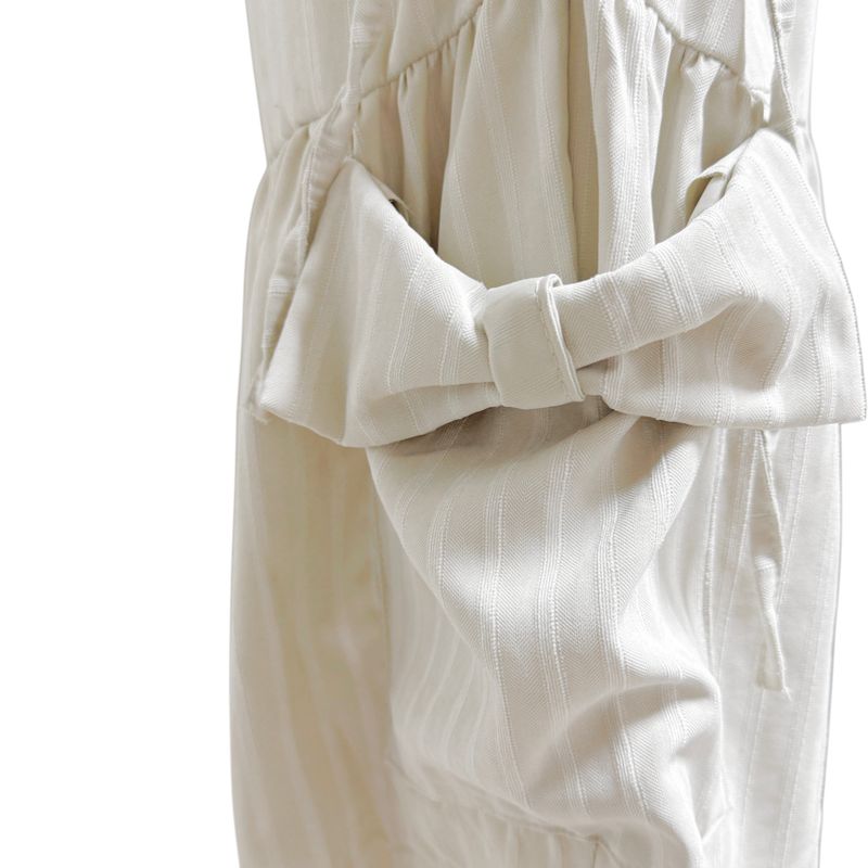 (2color) Ribbon Shirring Pocket Suede Bermuda Pants