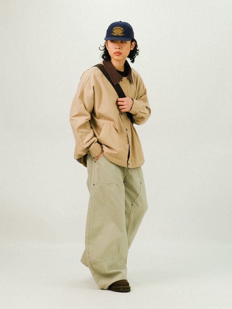 WO Collar Work Crop Jacket