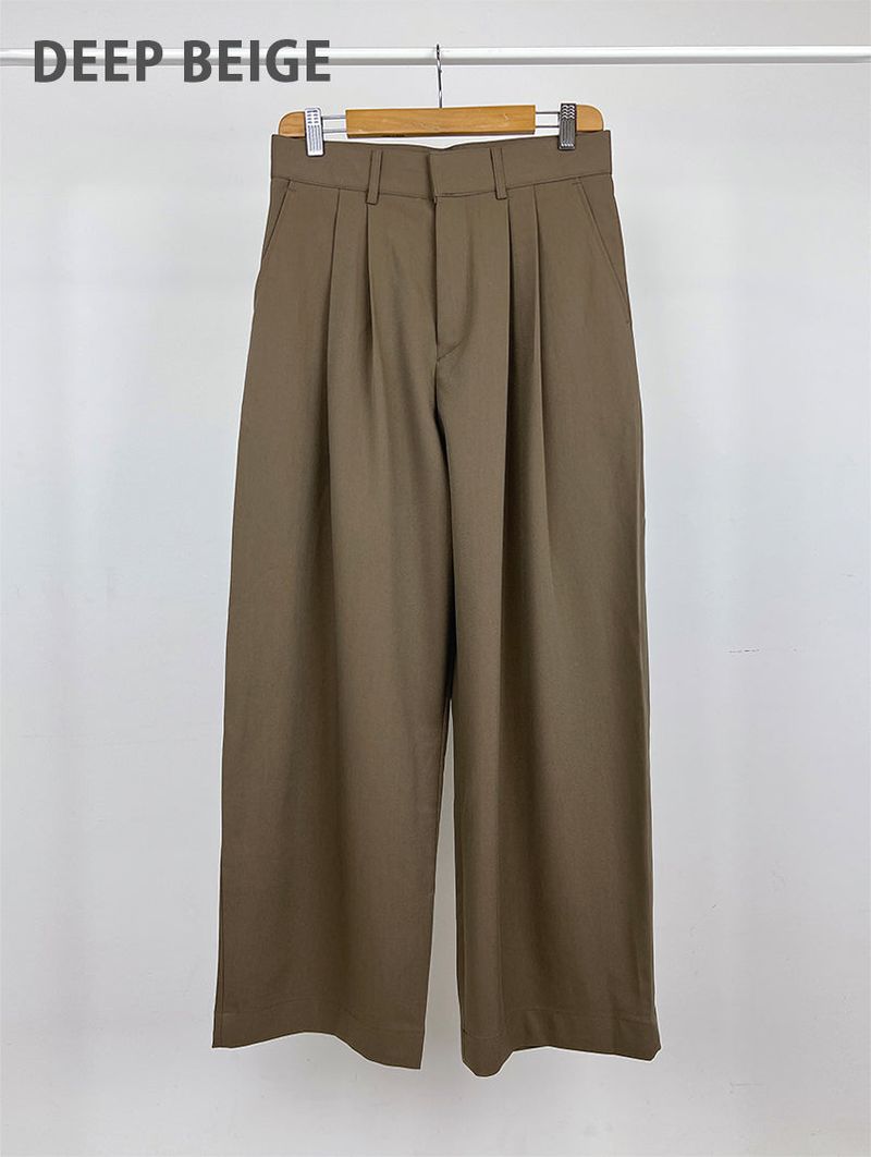 TWO-TUCK BALLOON SLACKS (3C)