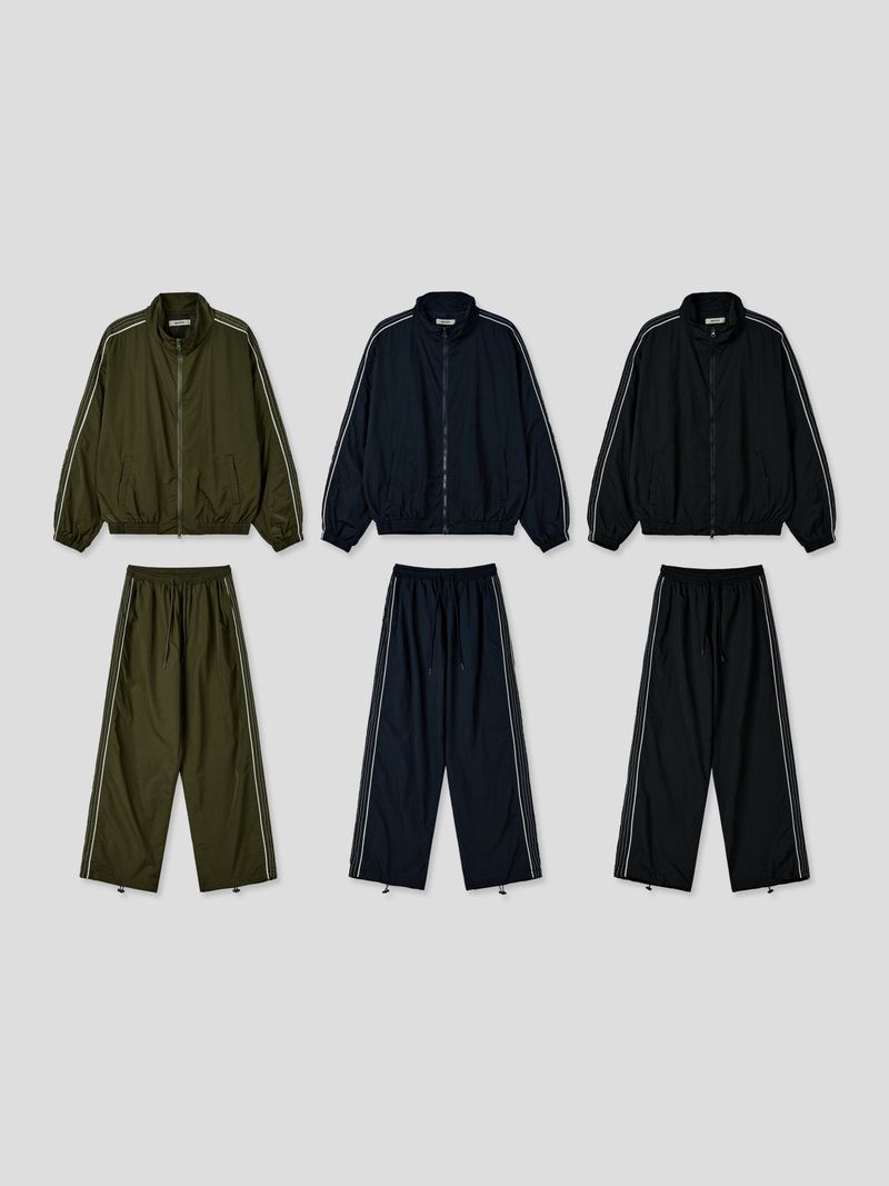 Side-stripe track jacket 3COLOR