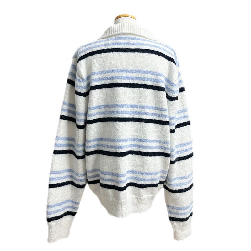 Candy Parade Collar Stripe Knit