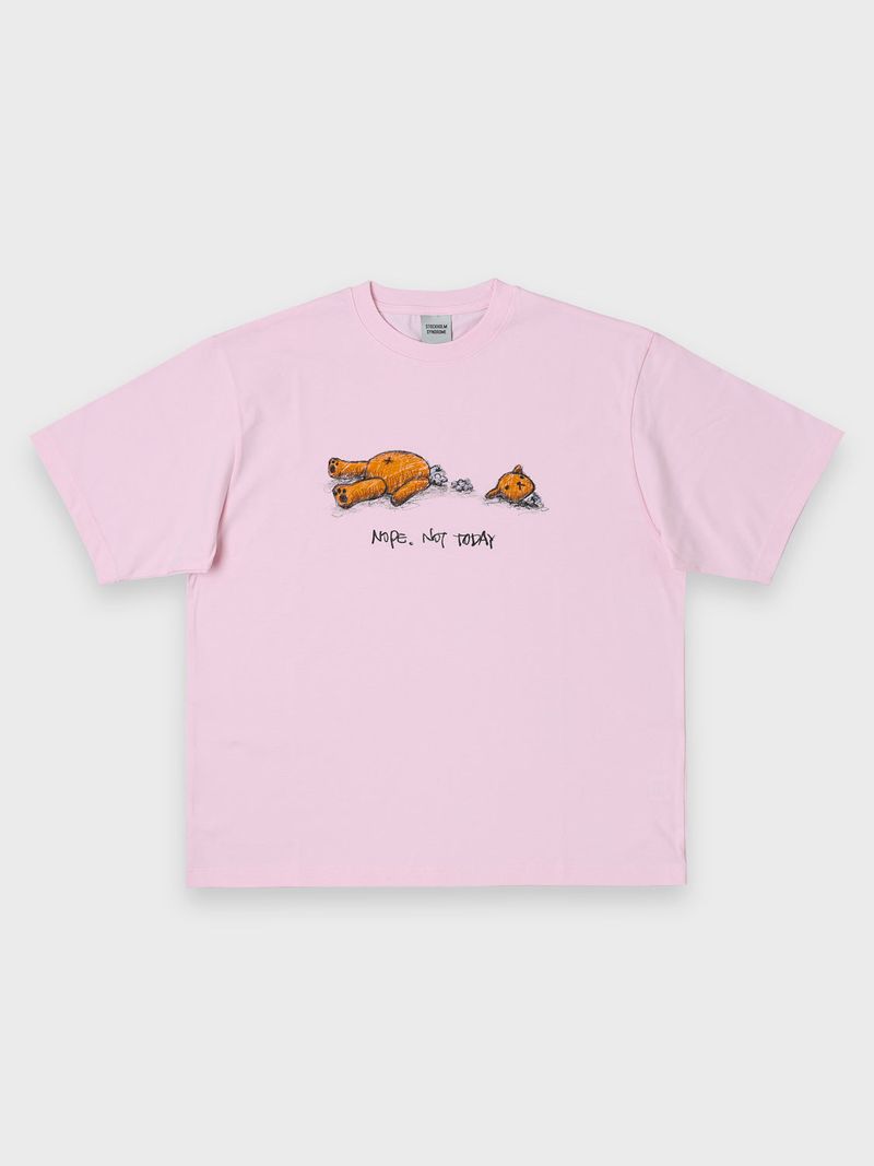 stockholm syndrome（ストックホルムシンドローム）の「NOT TODAY Tシャツ - ピンク（トップス）」