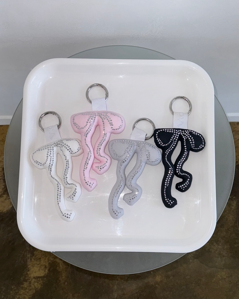 [MADE] Twinkle cushion key ring - ribbon