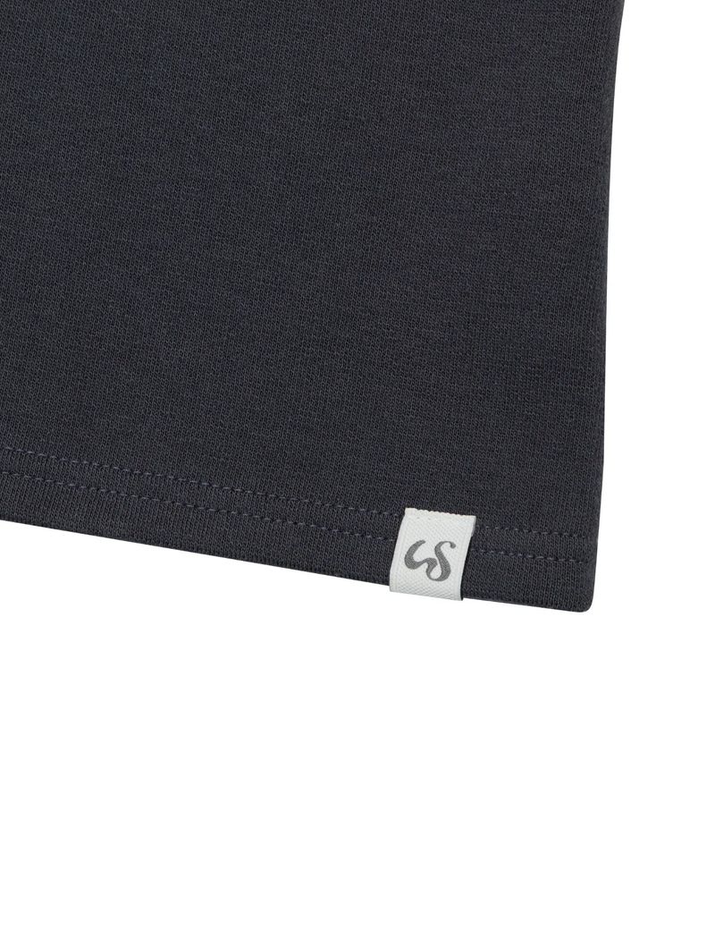 WRAP SHIRRING TOP(CHARCOAL)