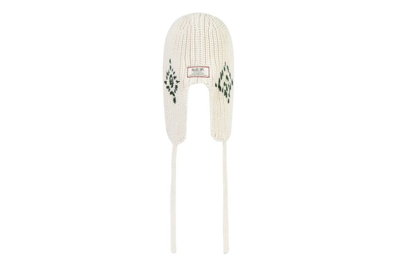 HAND STITCH KNIT TROOPER HAT