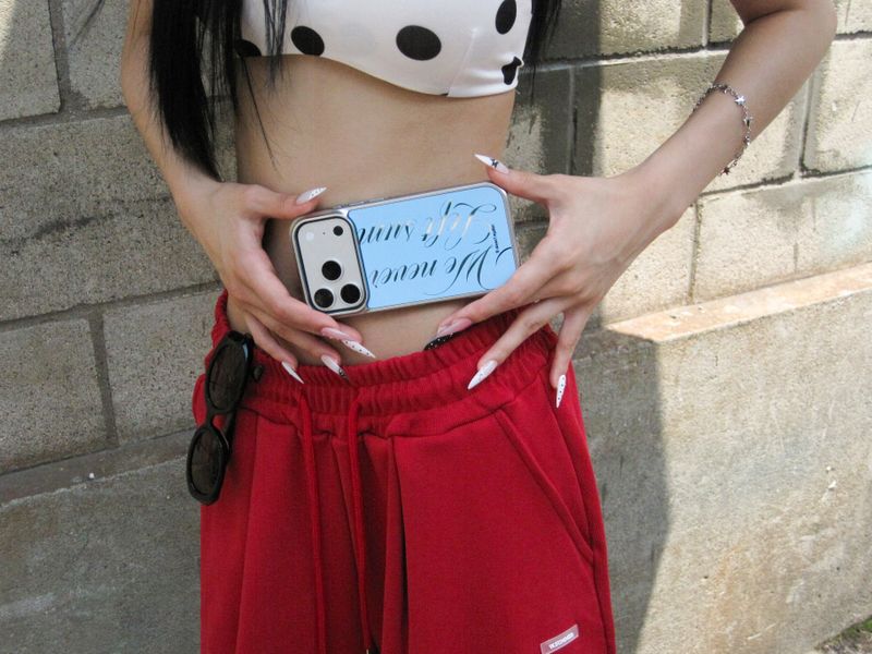 We never left summer phone case (Blue)