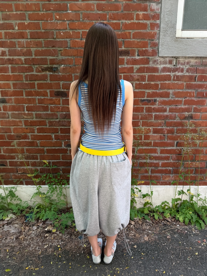 knee pads sweat bermuda pants