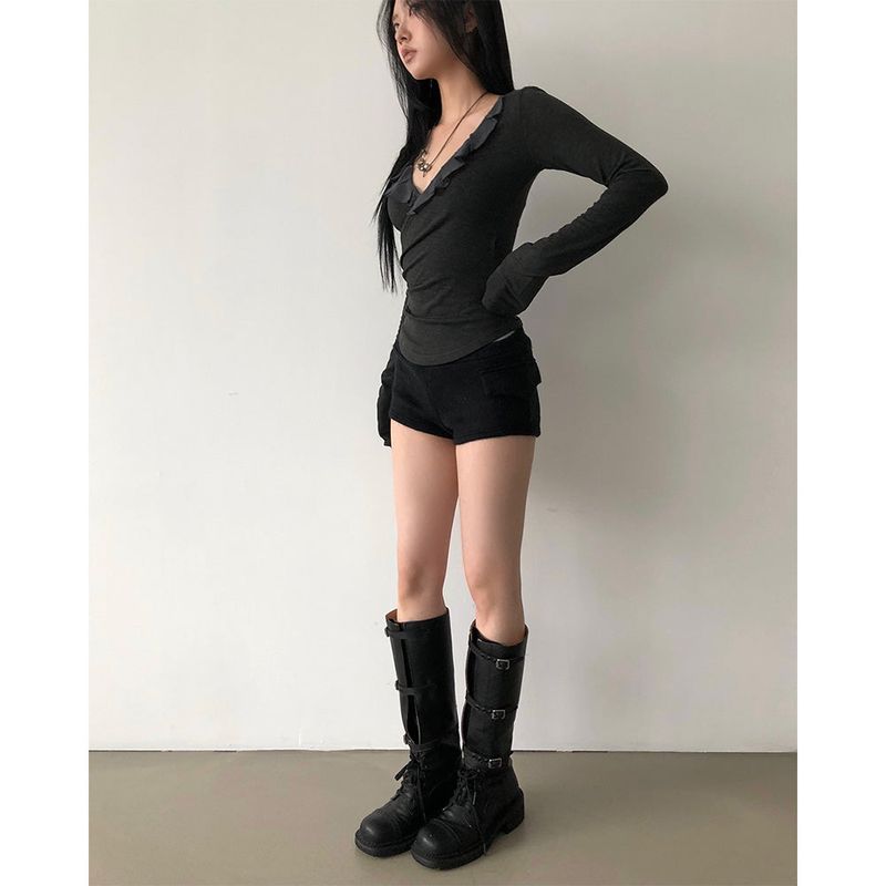 Fluffy Snow Shorts
