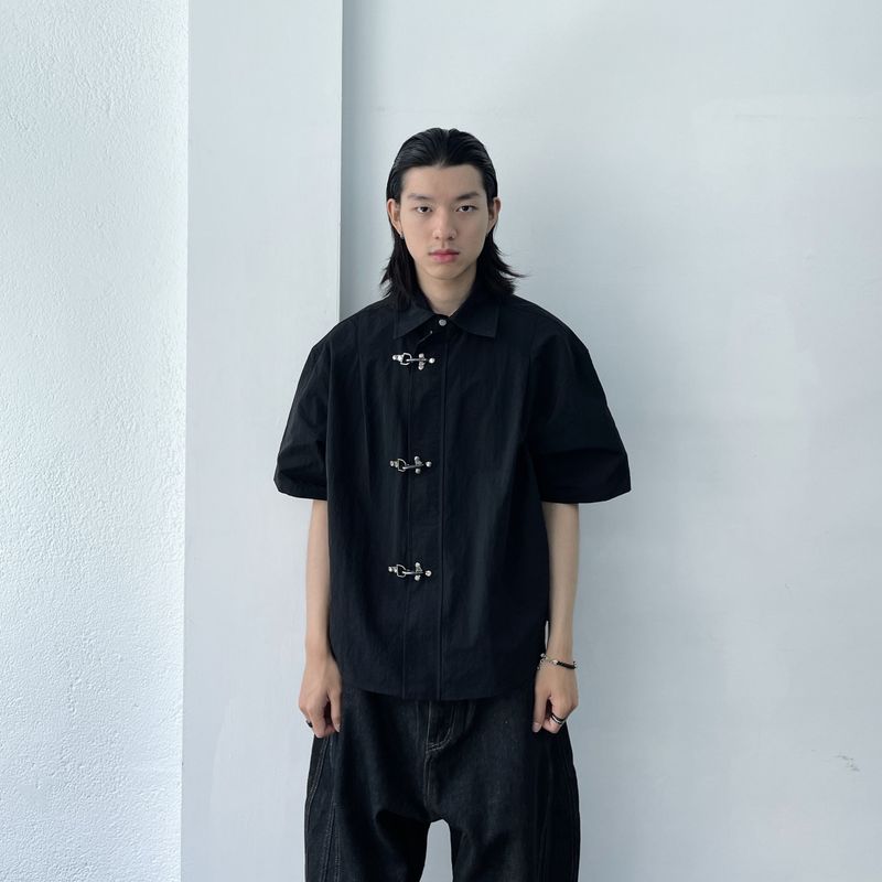 FADE MEET（フェードミート）の「Metal Clasp Relaxed Top（Tops）」