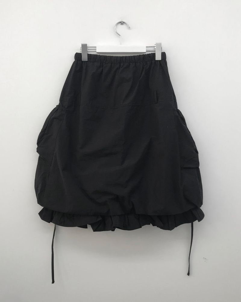 Serena Balloon Midi Skirt (3color)