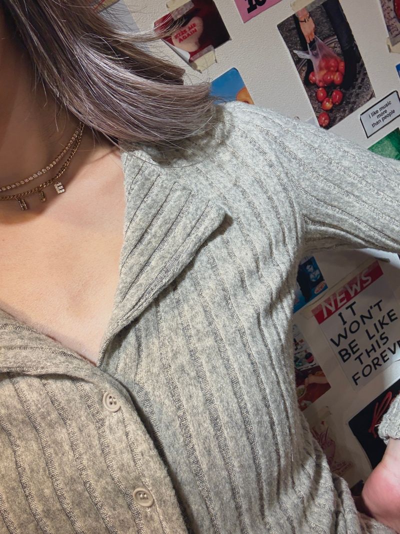 Subtle Stripes Button Up Top - 3 colours