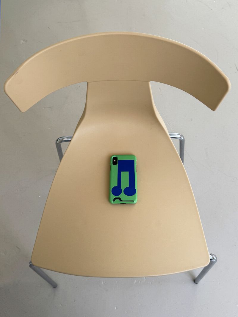 [card case] greenmusicnote