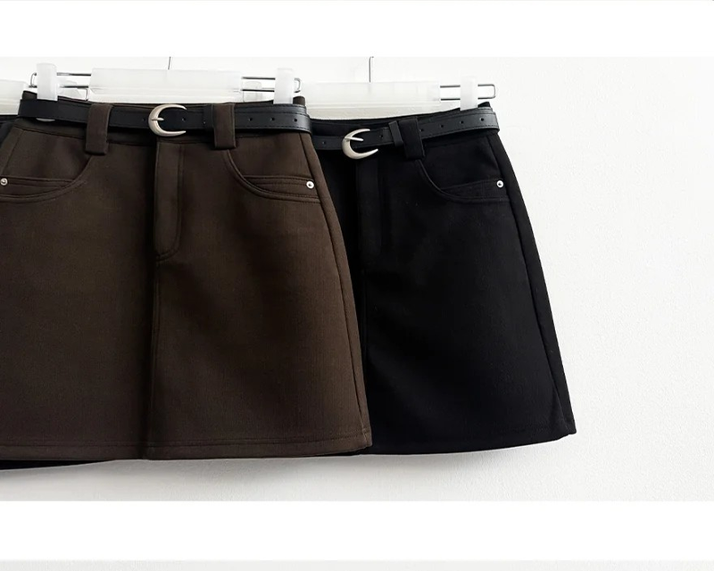 Duff A-line miniskirt