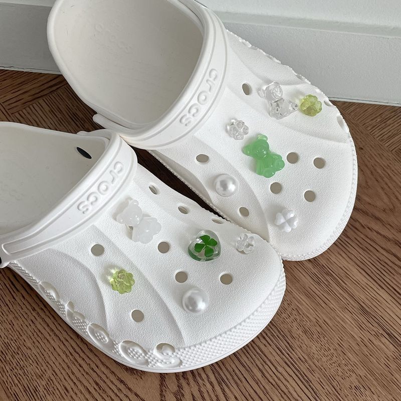 [made]clover&clear ver resin shoes charm set 