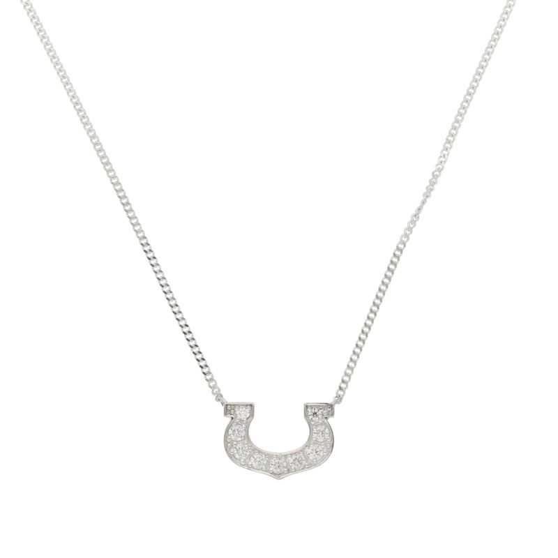 H'S SHOE CUBIC NECKLACE - M