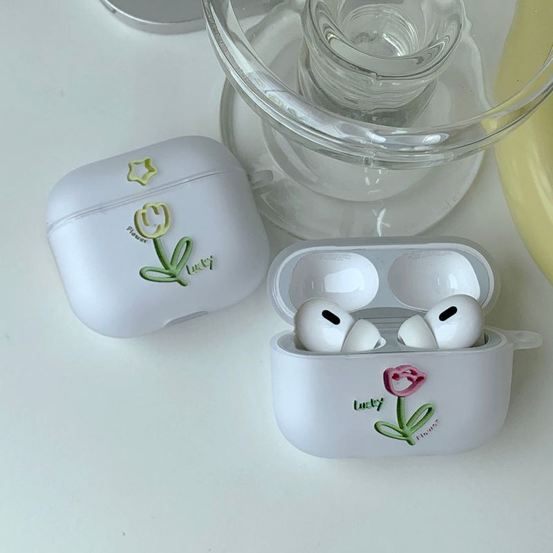 Lucky Flower AirPods Case_matt