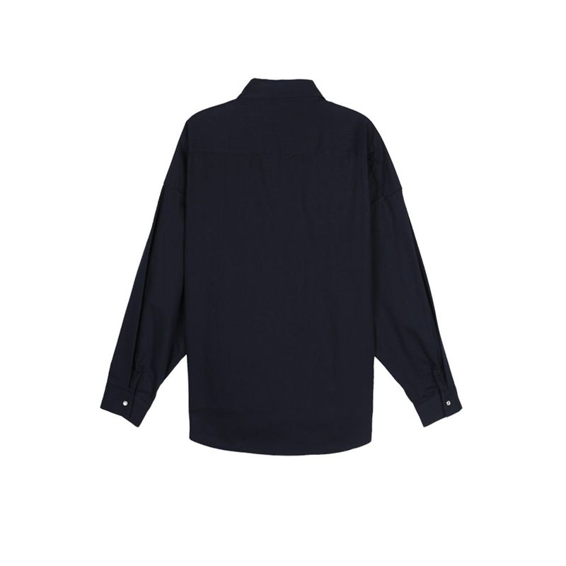 ASCLO Hidden Various Button Overfit Shirt (4color)