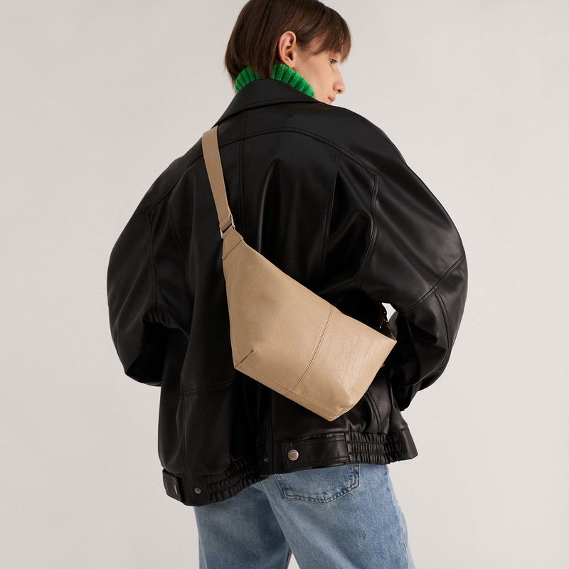 RIDER SLING BAG_BEIGE