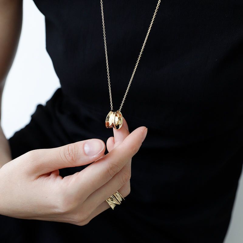 FLIT（フィリット）の「サンドデューンネックレス (L) (ゴールド)（アクセサリー）」