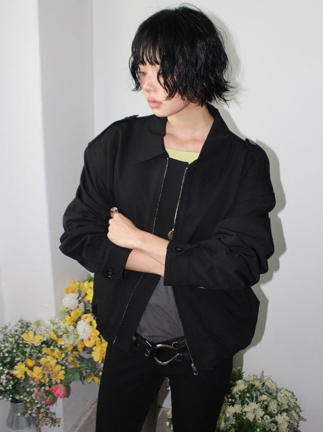 TECHNICAL FLAP BLOUSON