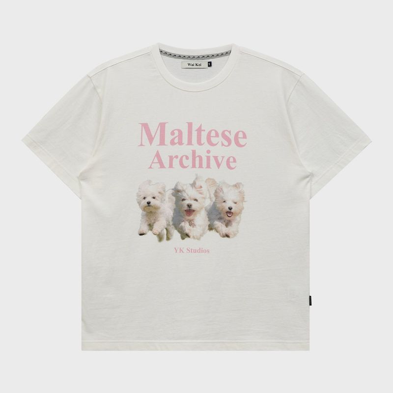 Maltese Archive Half Sleeve T-shirt
