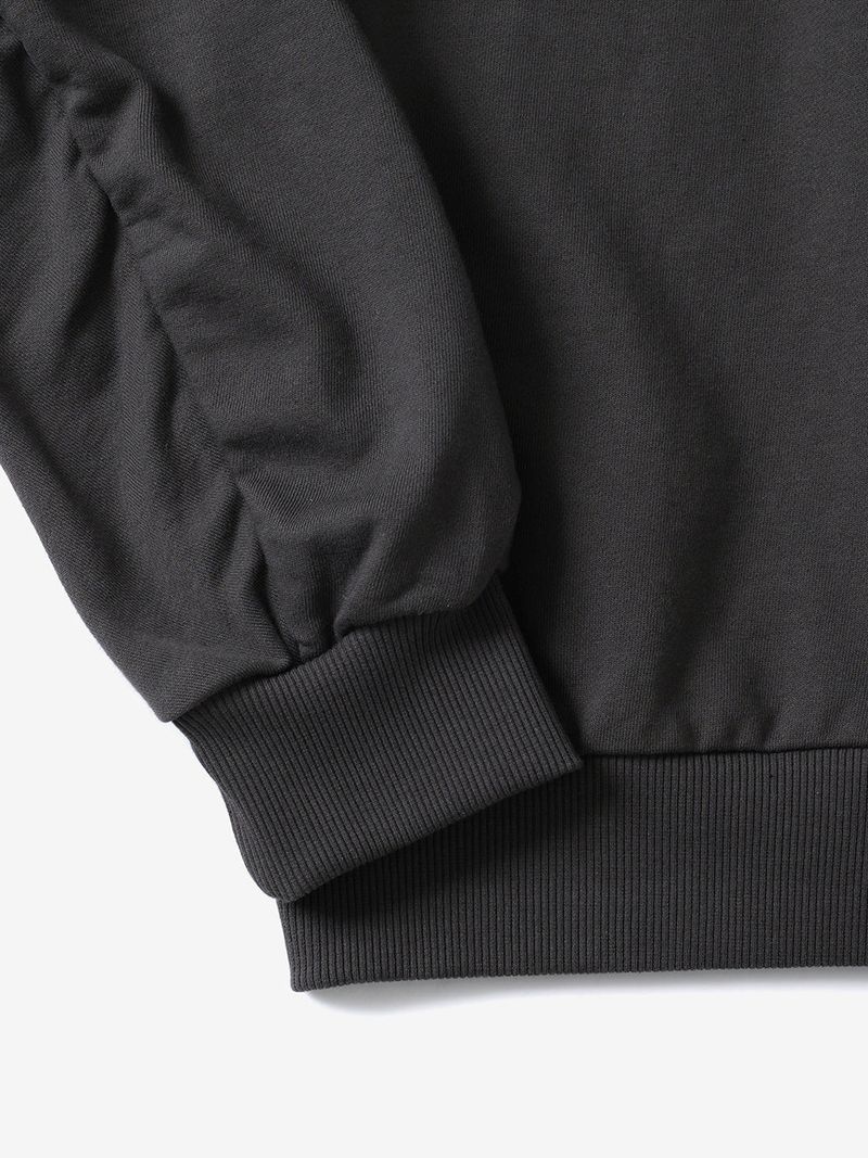 Drape symbol sweatshirts (Charcoal)