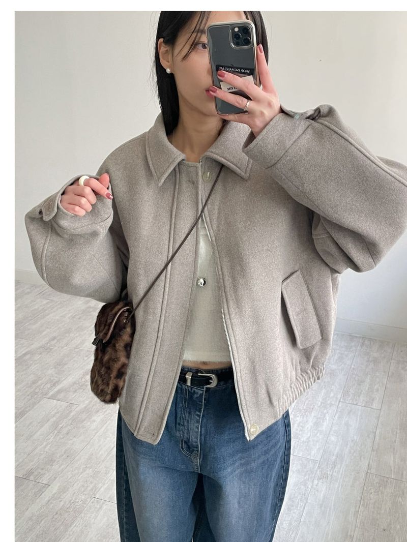 Toggle Fur Mini Crossbody Bag