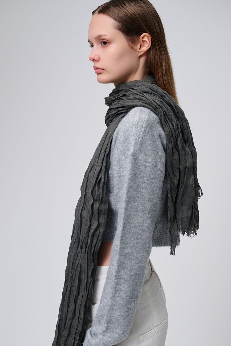 LIAN scarf_darkgrey