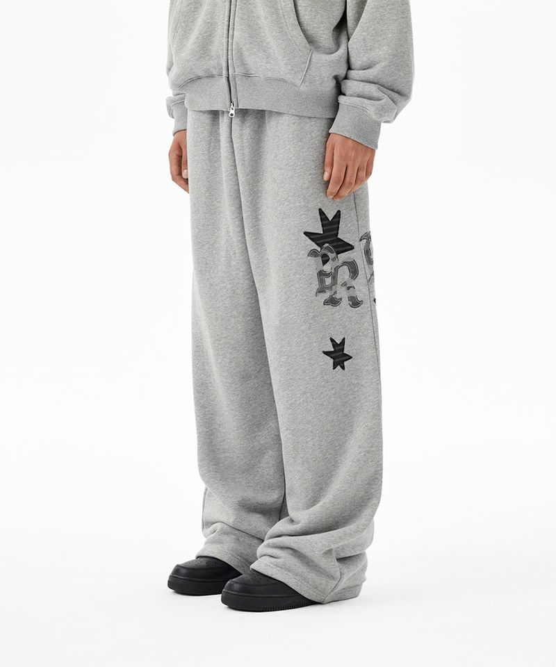 mahagrid(マハグリッド)の「PRAY APPLIQUE SWEAT PANT(Pants)」
