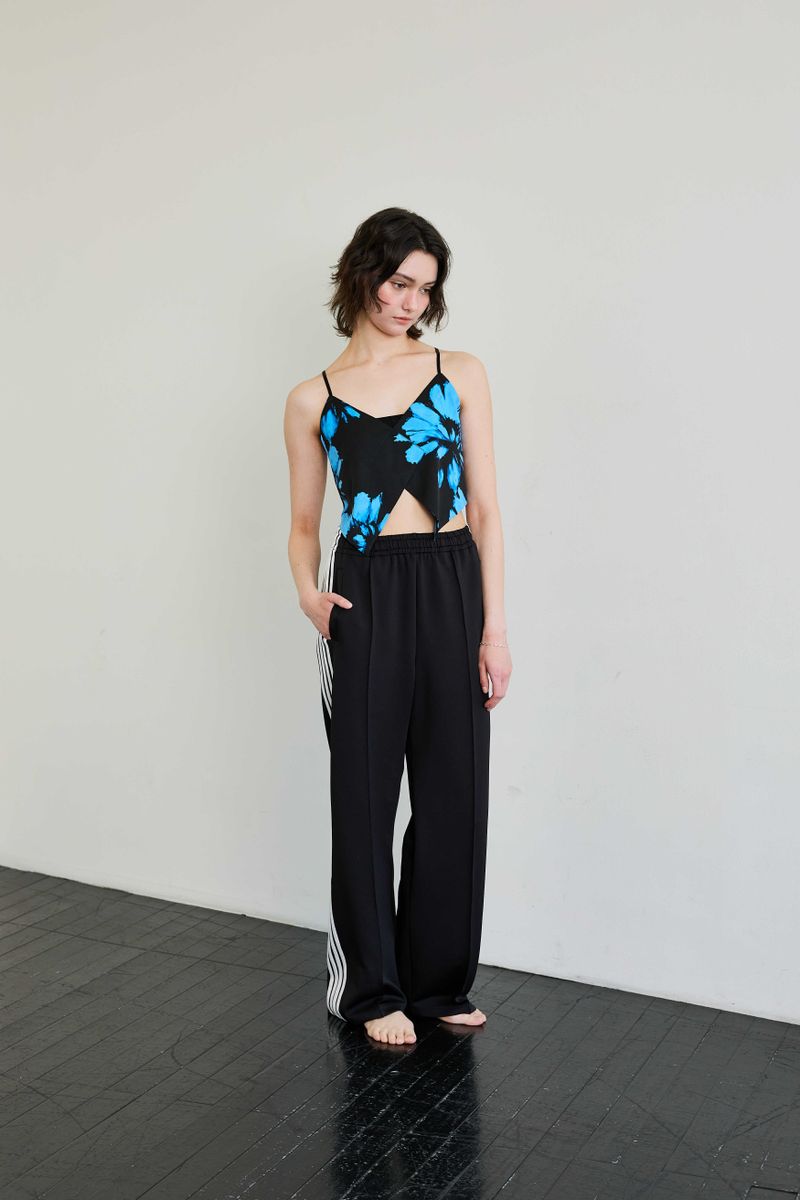 FLUTTER TOP / BLUE