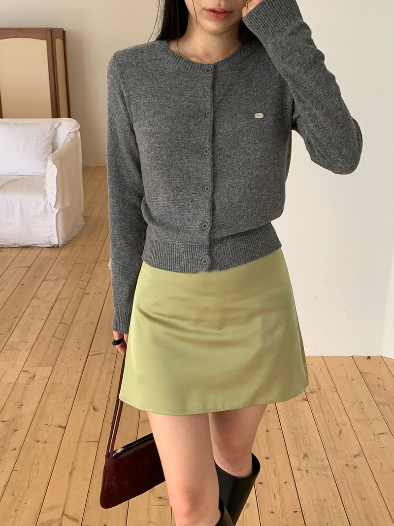 [MADE] MIETTE CASHMERE ROUND CARDIGAN