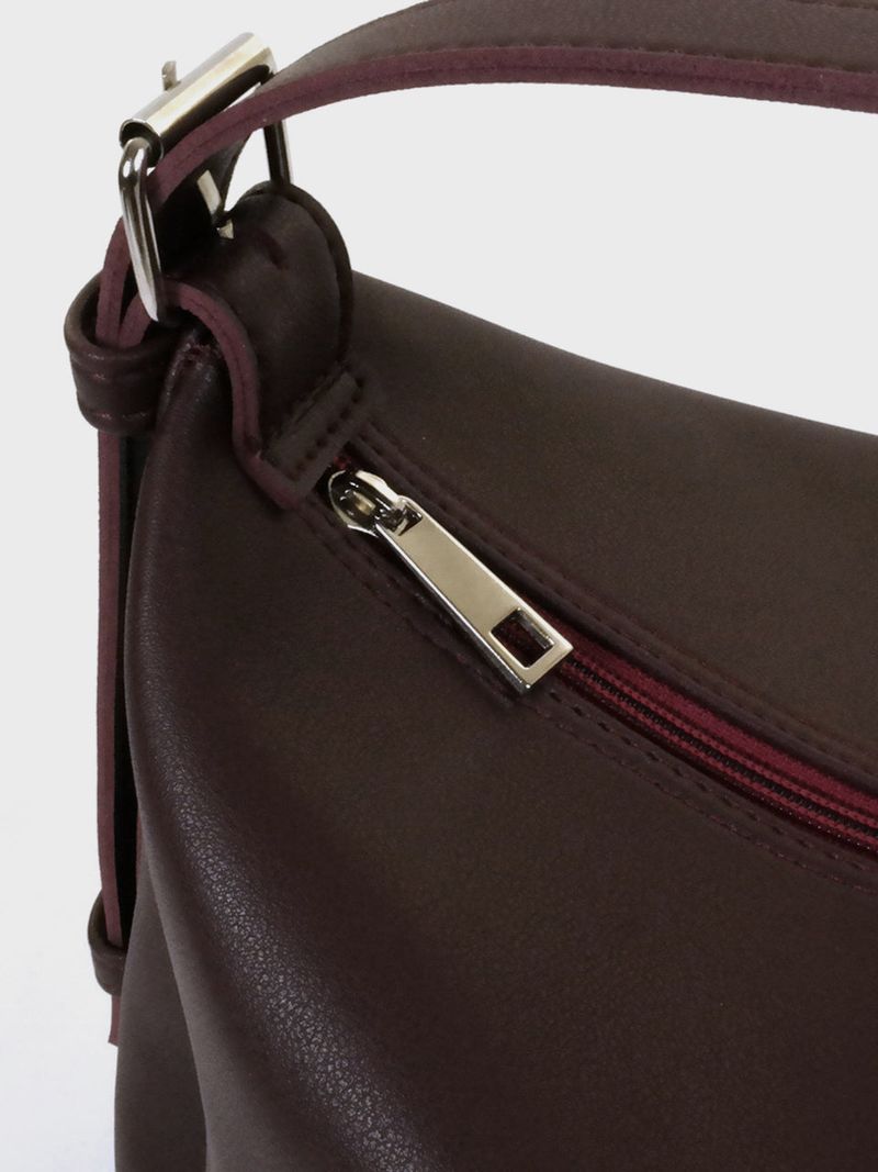 The Mark Small burgundy